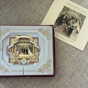 2007 The Wedding At The White House Christmas ornament